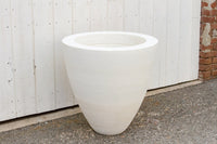 Chalk White Chunky Stone Planter