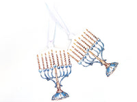 Hanukkah Gift Wrap as Set w/ Gift Tags or