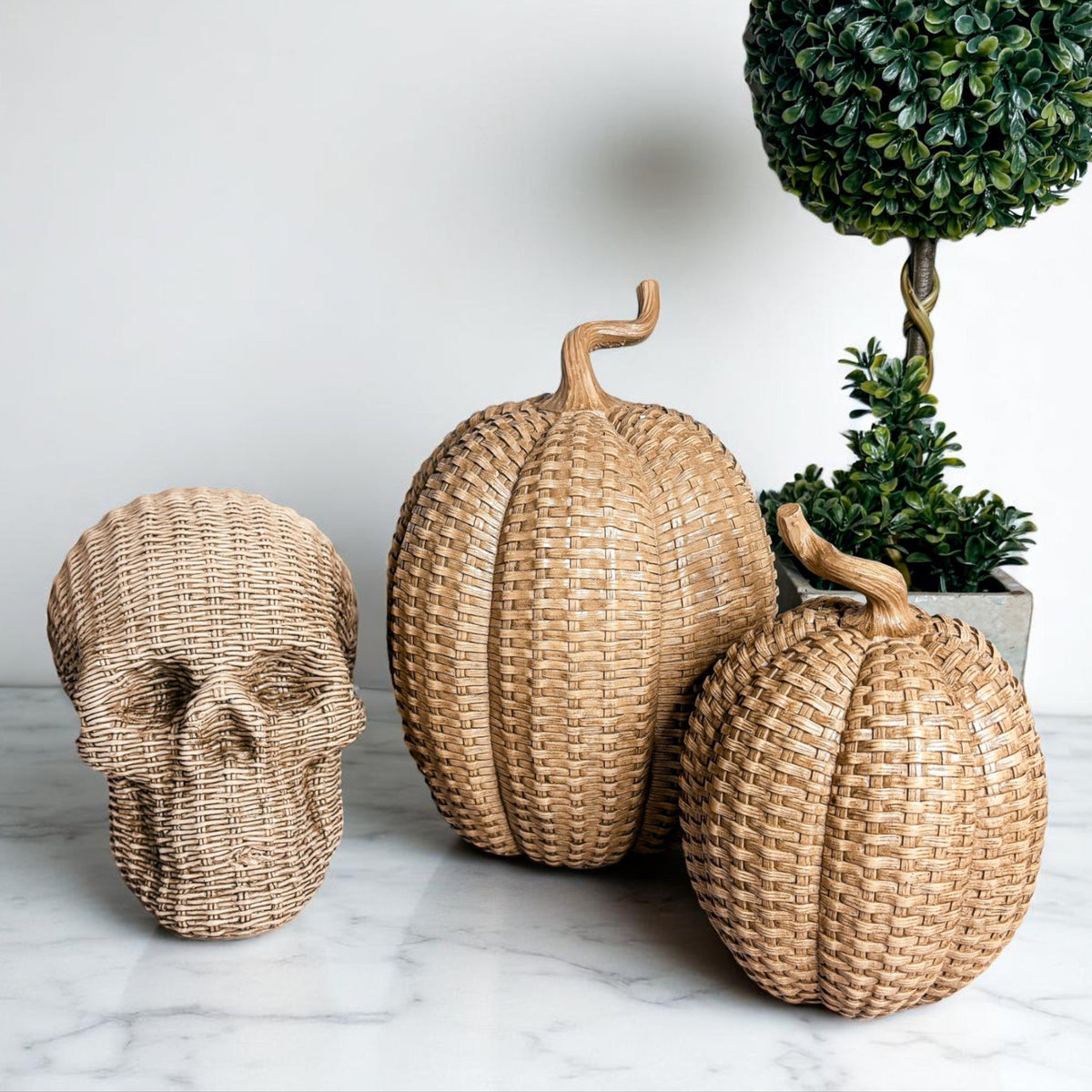 Rattan Pumpkins