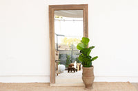 19th Century Charming Indo-French Tall Mirror