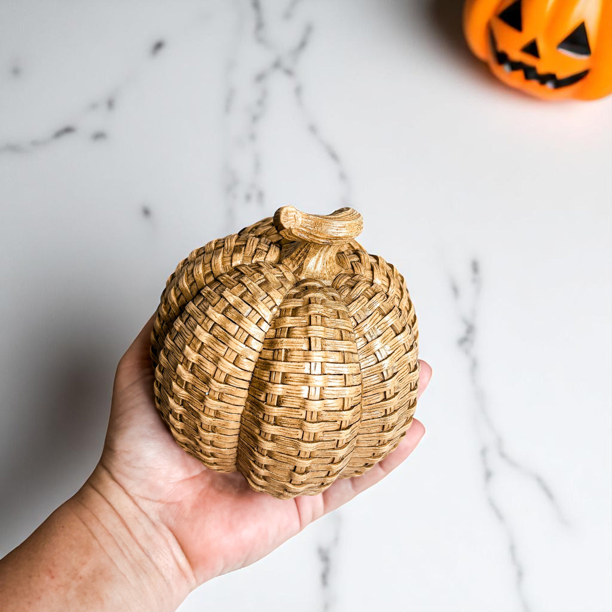Rattan Pumpkins
