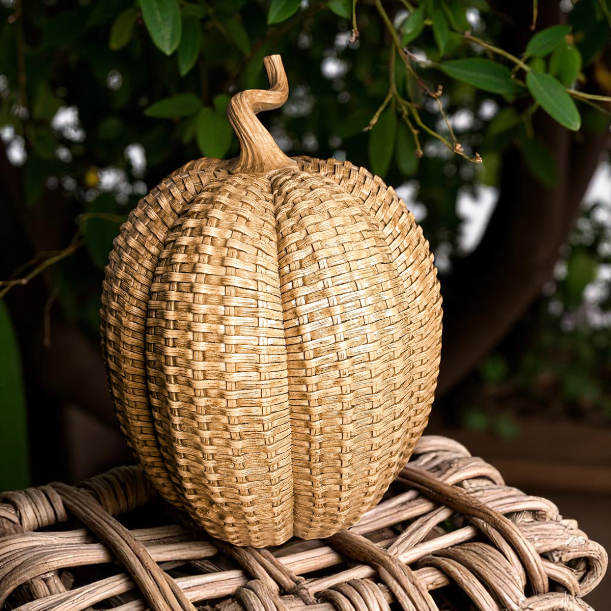 Rattan Pumpkins