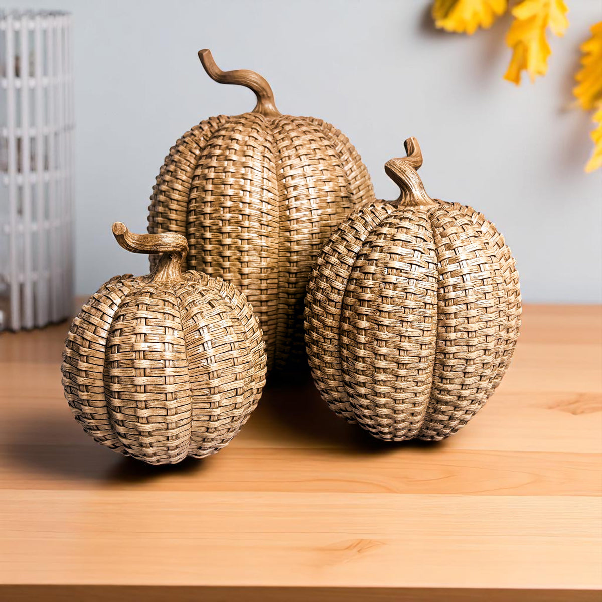 Rattan Pumpkins