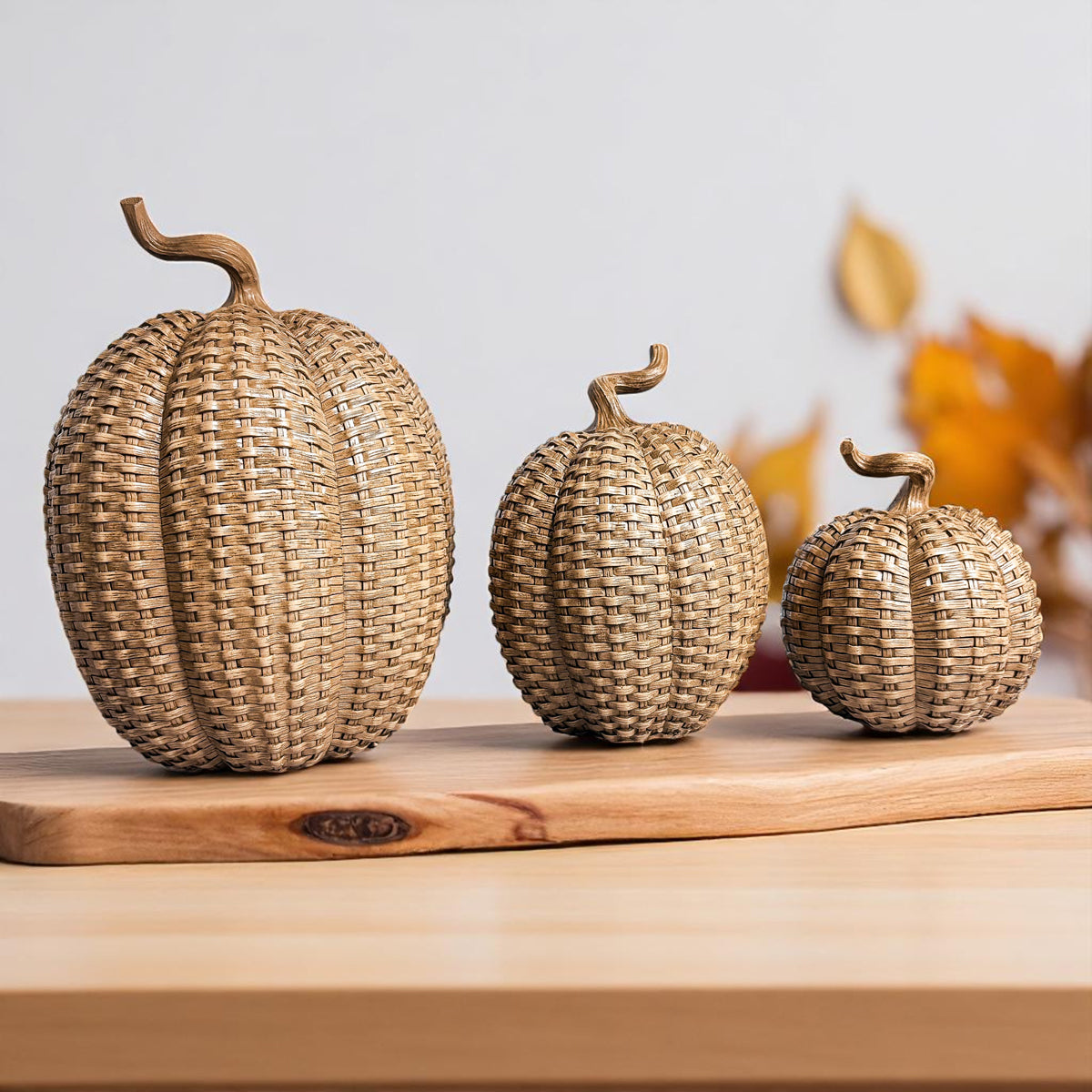 Rattan Pumpkins
