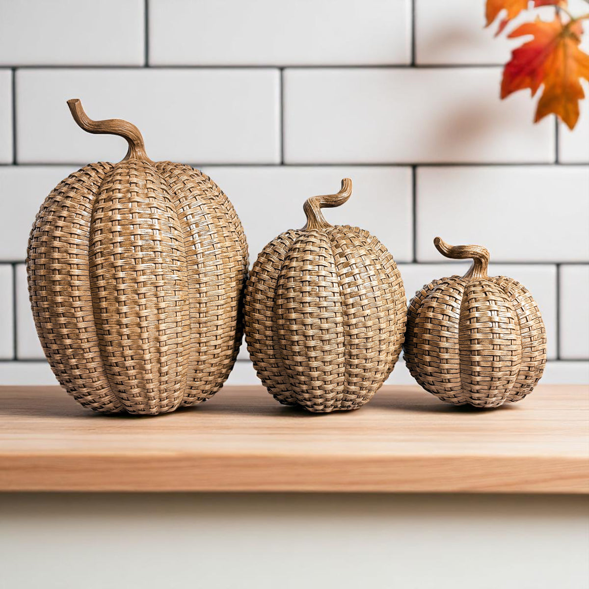 Rattan Pumpkins