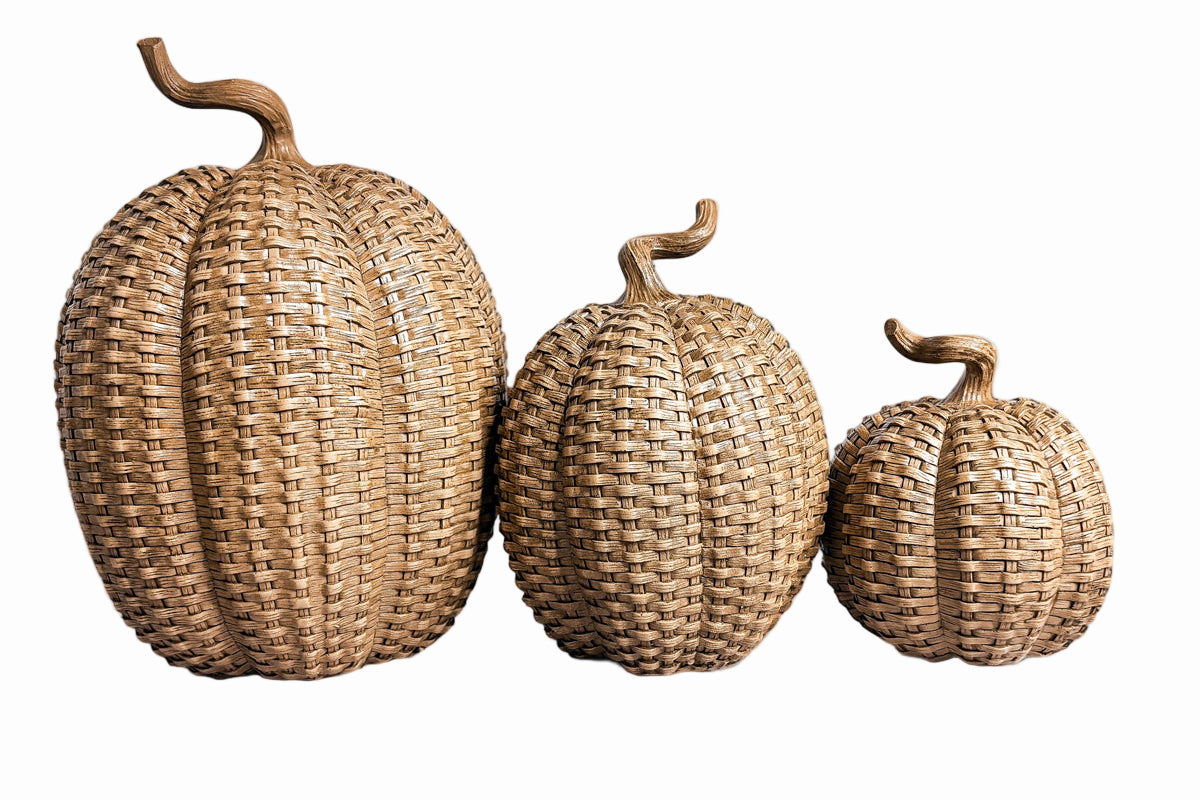 Rattan Pumpkins