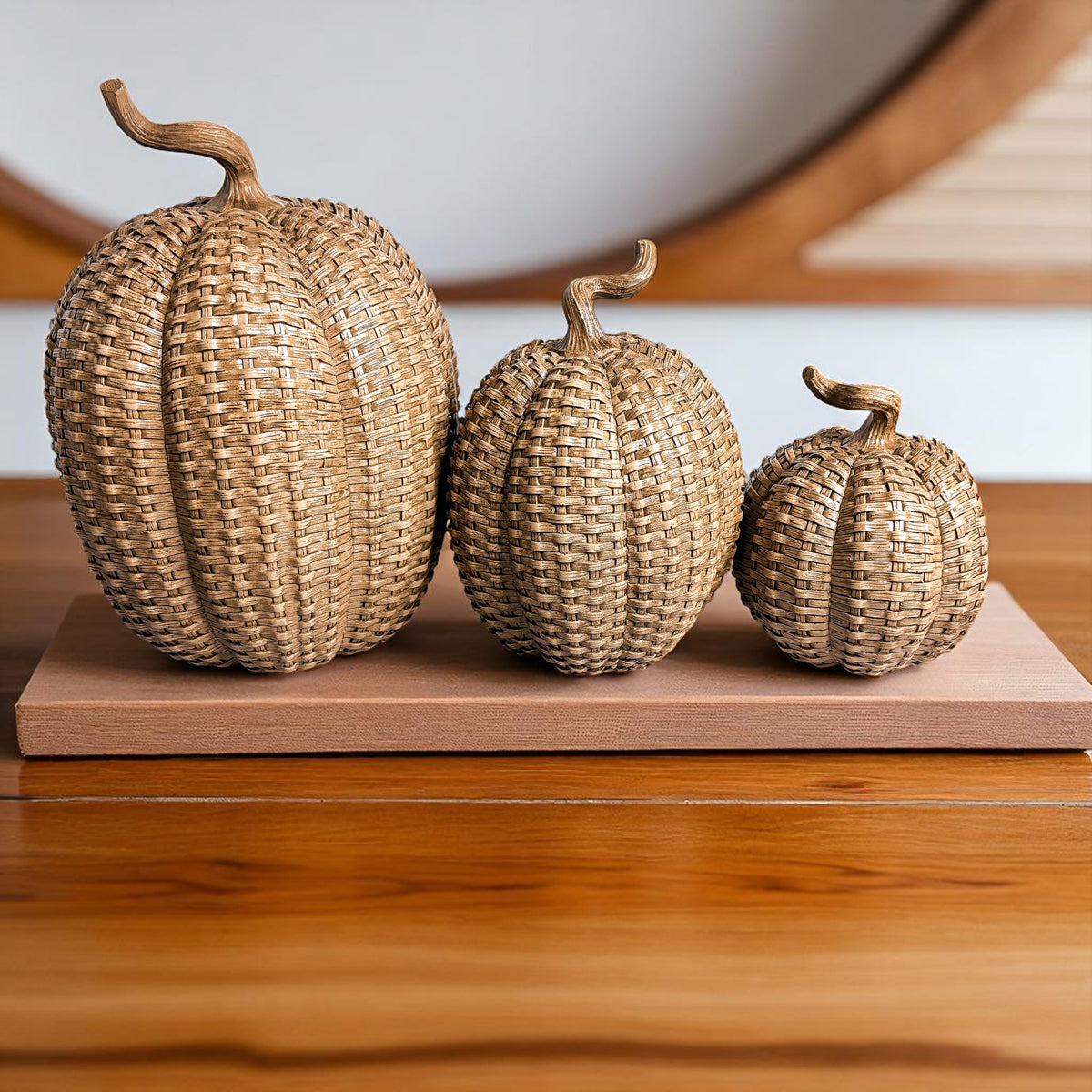 Rattan Pumpkins