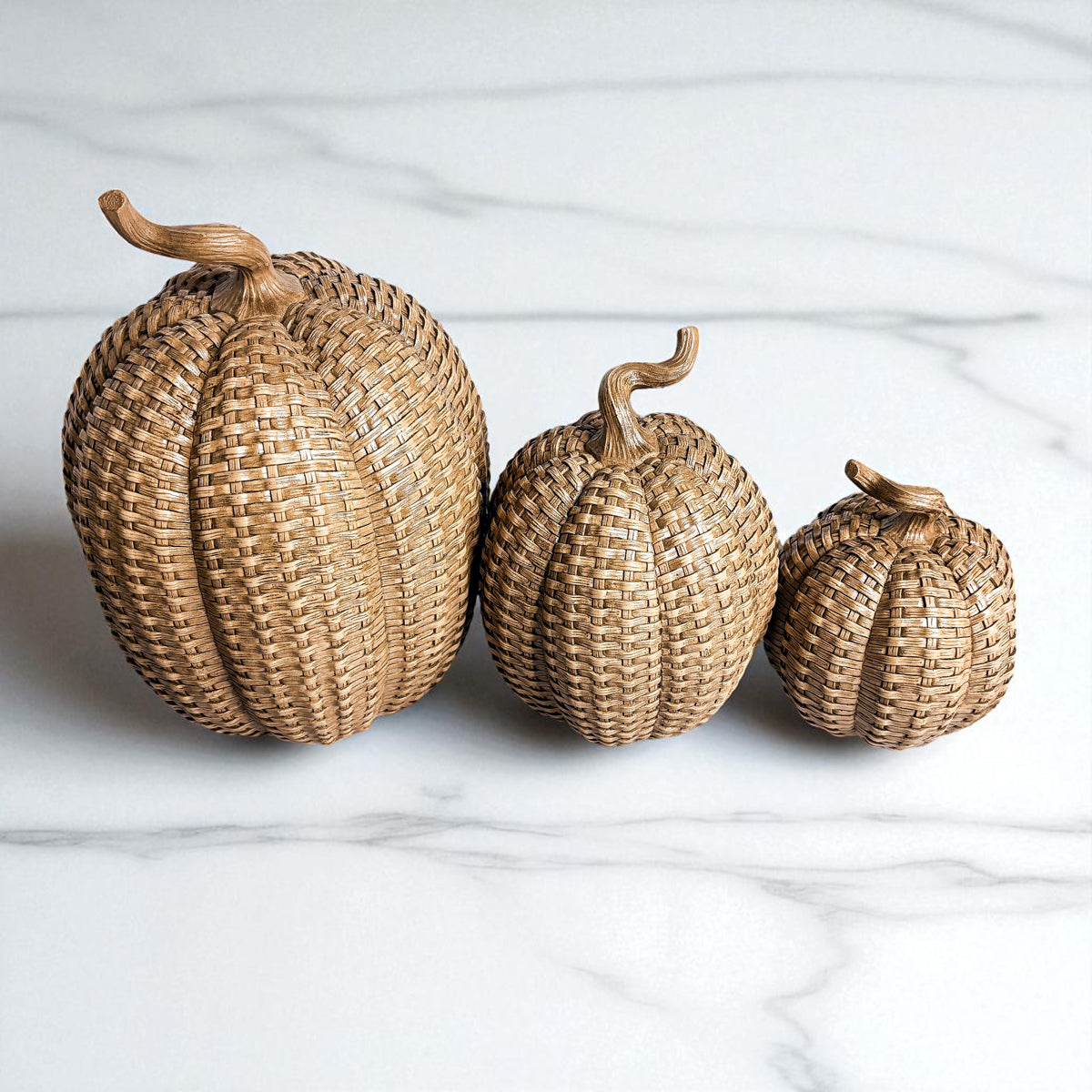 Rattan Pumpkins