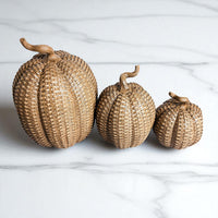 Rattan Pumpkins