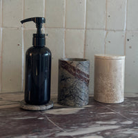 Lidded Jar Candle in Oyster | Naples Scent