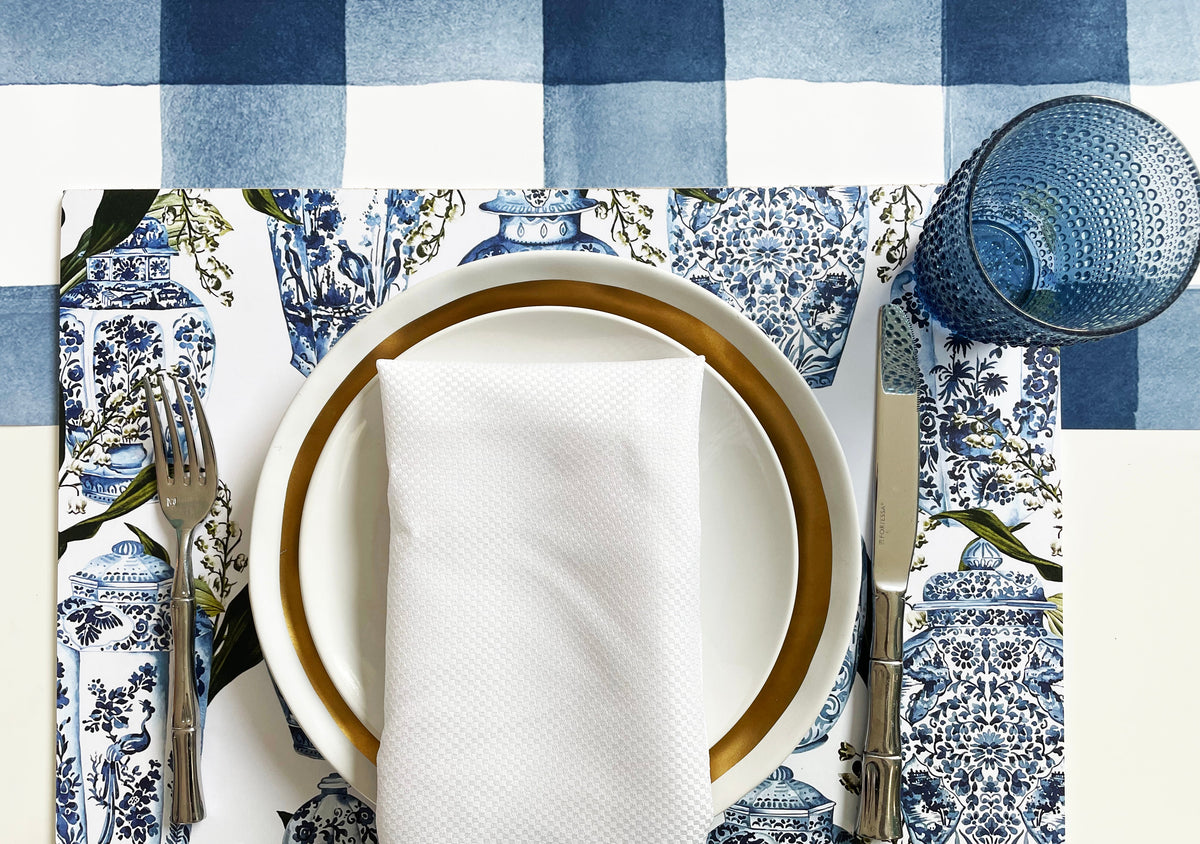 Ginger Jar Paper Placemat