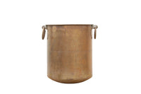 Large Polished Brass Indian Pot