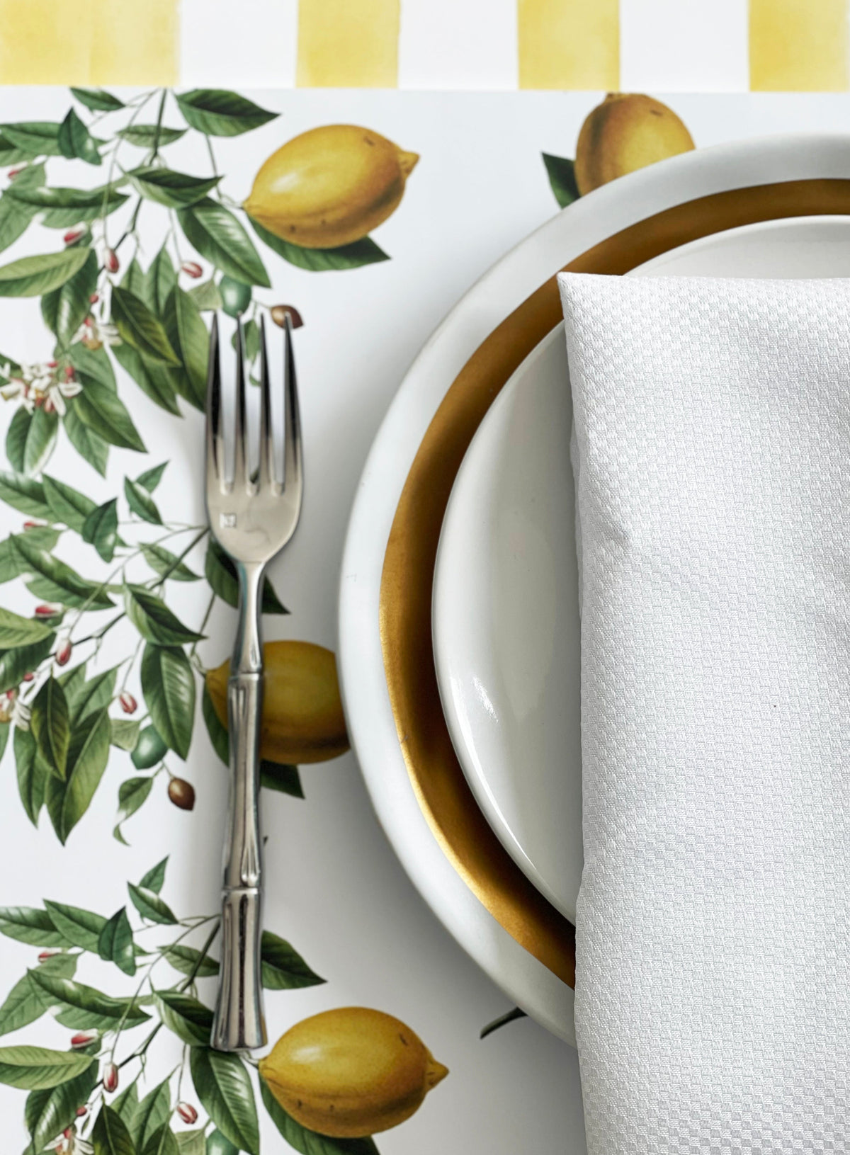 Lemon Paper Placemat (Paper)