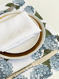 Blue Hydrangea Placemat (Paper)