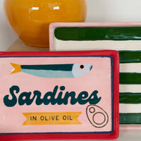 "Canned" Sardine Tray in Pink