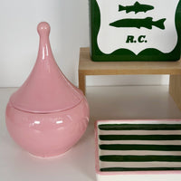 Teardrop Jars in Pink Cadillac (Various Sizes)