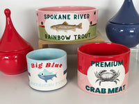 "Canned" Tuna Vase