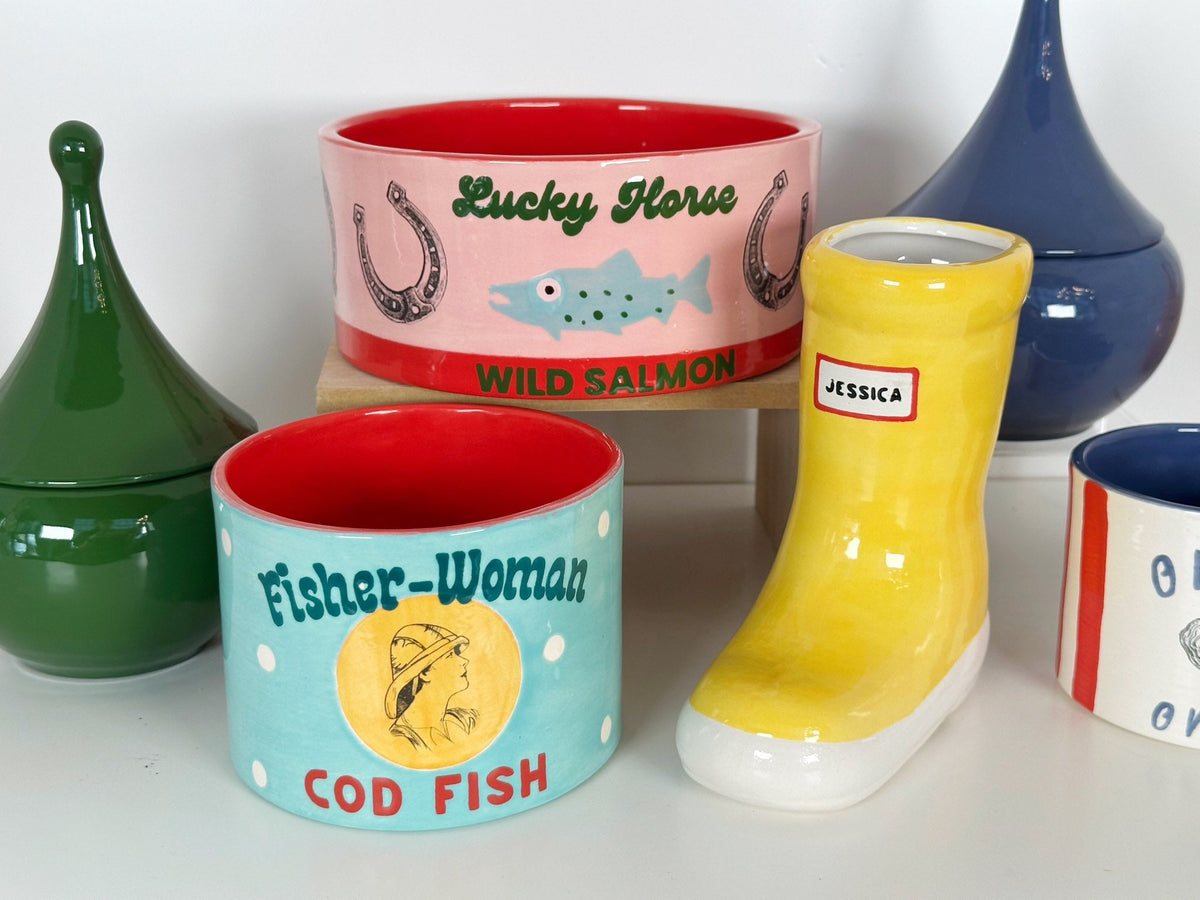 Rainboot Vase (8 Colors)