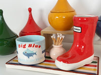 Teardrop Jars in Ruby Red (Various Sizes)