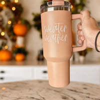 Sweater Weather Tumbler 40oz (varied colors)