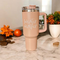 Sweater Weather Tumbler 40oz (varied colors)