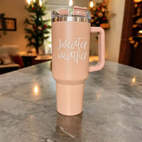 Sweater Weather Tumbler 40oz (varied colors)
