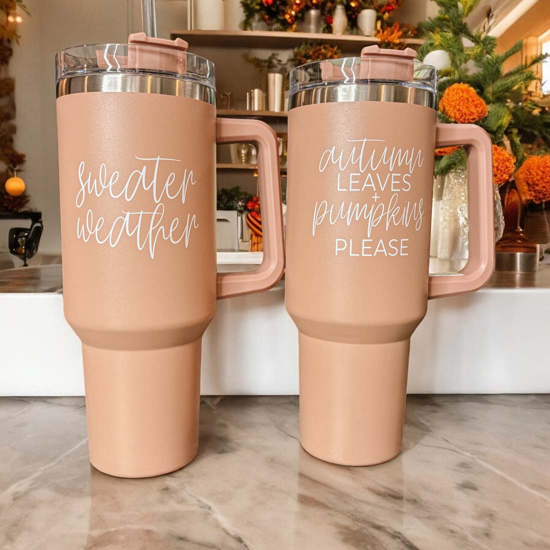 Sweater Weather Tumbler 40oz (varied colors)