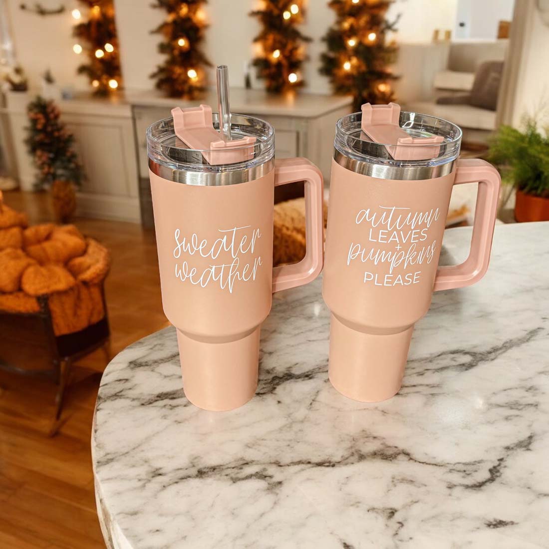 Sweater Weather Tumbler 40oz (varied colors)