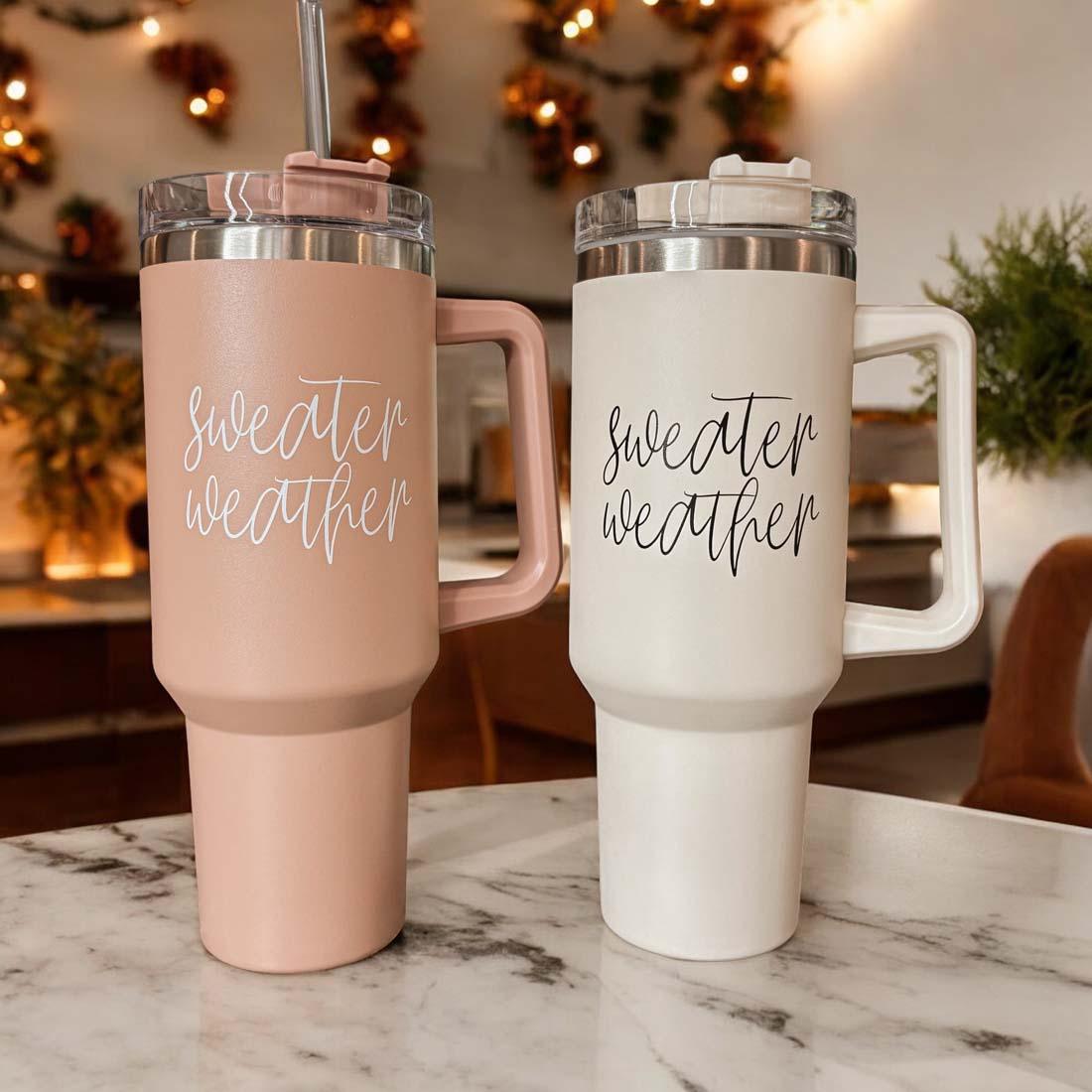 Sweater Weather Mug 40oz
