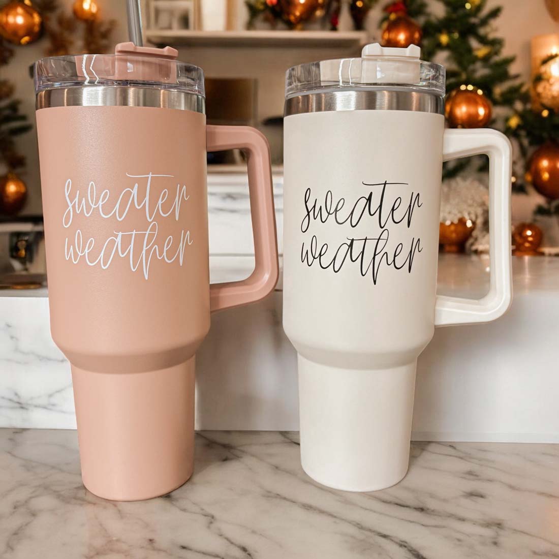 Sweater Weather Tumbler 40oz (varied colors)