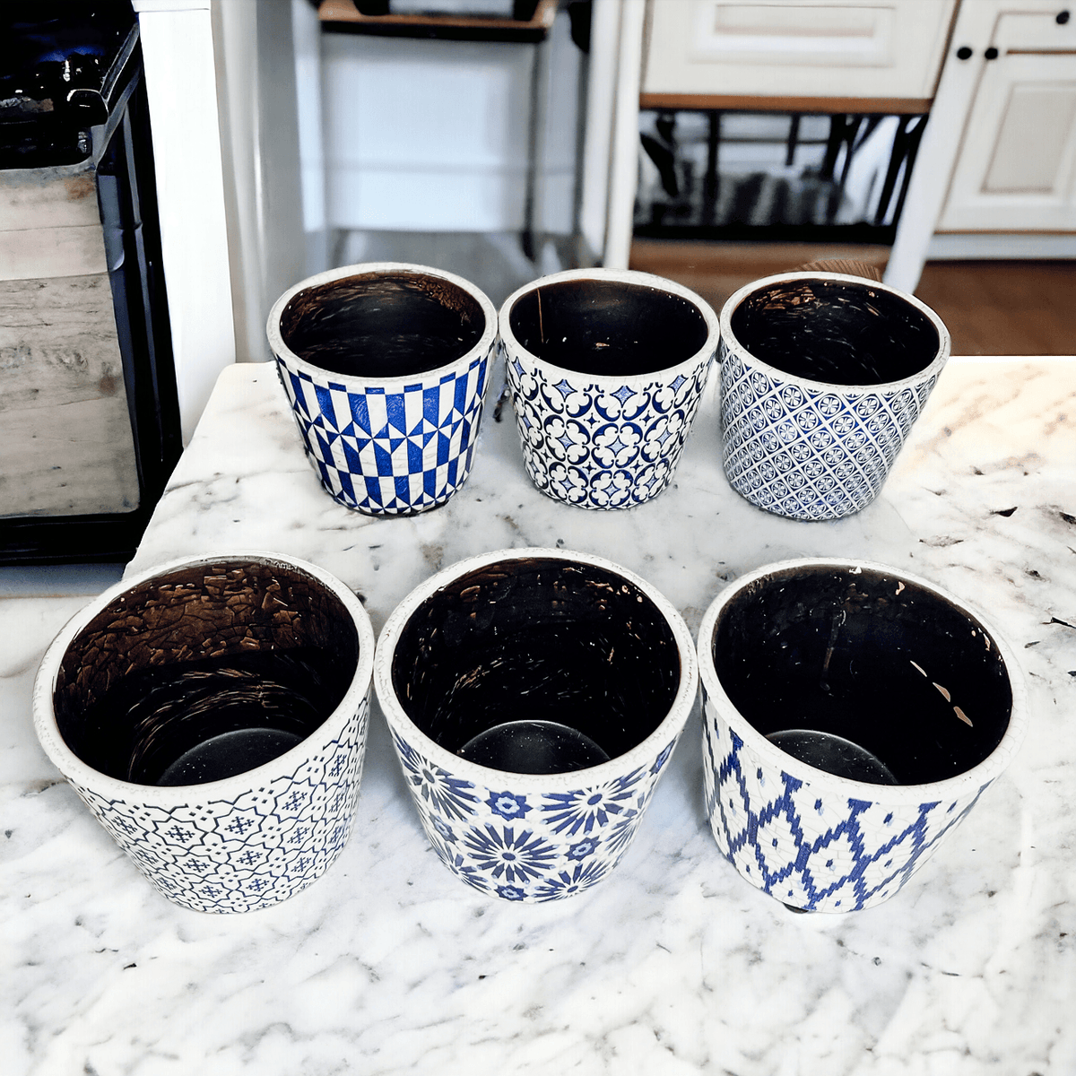 Terracotta Pot 5.5" (Various Prints)