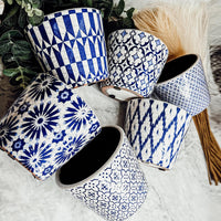 Terracotta Pot 5.5" (Various Prints)