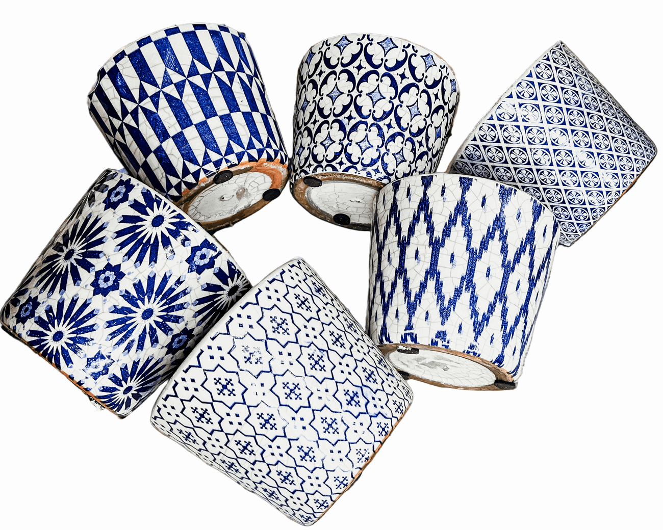 Terracotta Pot 5.5" (Various Prints)