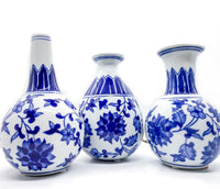 Chinoiserie Mediterranean Canton Vases (Various Styles & Sizes)