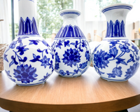 Chinoiserie Mediterranean Canton Vases (Various Styles & Sizes)