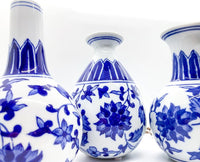 Chinoiserie Mediterranean Canton Vases (Various Styles & Sizes)