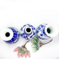 Chinoiserie Mediterranean Canton Vases (Various Styles & Sizes)