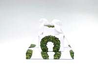 Boxwood Wreath Printed Wrapping Paper  (Sold as Set w/ Gift Tags or Separately)