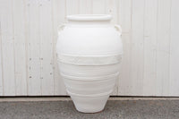 Large Enchanting Mediterranean White Planter