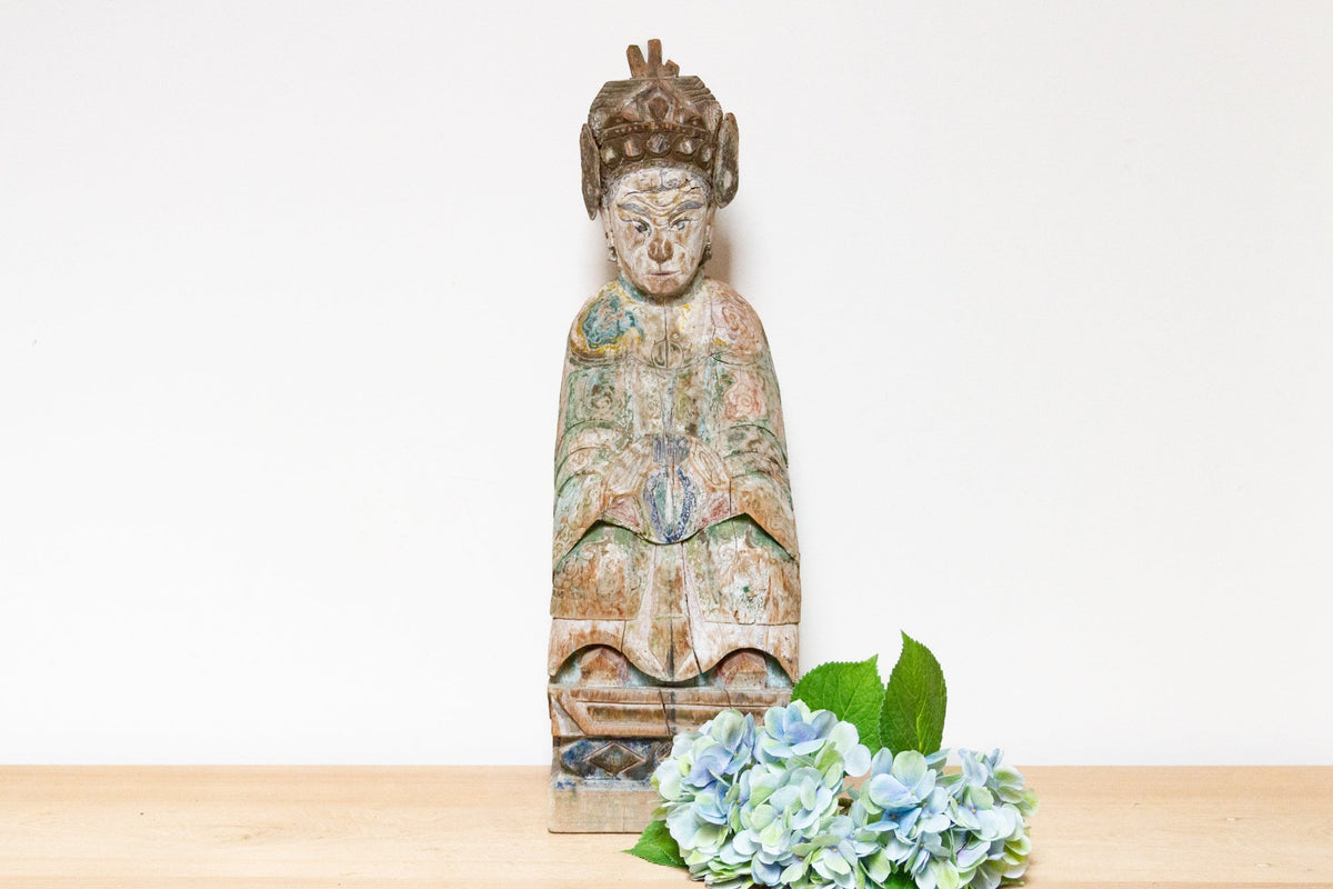 1800's Chinese Royal Official Statue