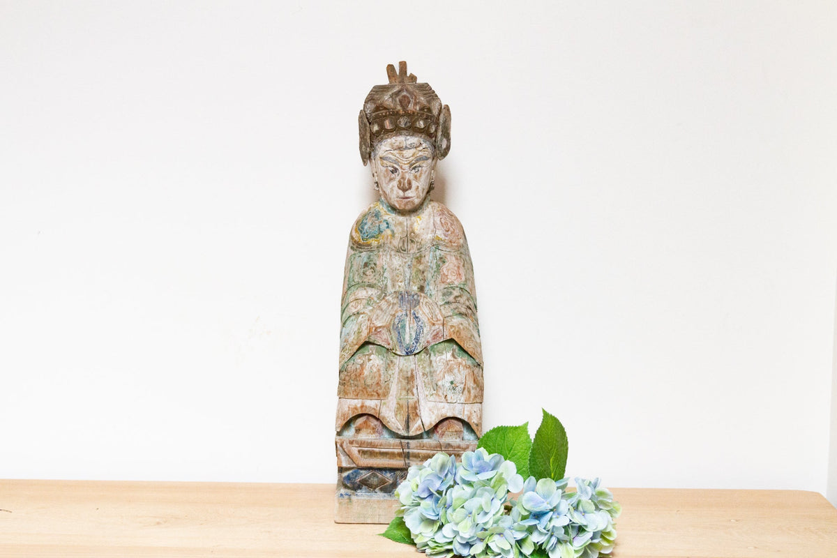 1800's Chinese Royal Official Statue