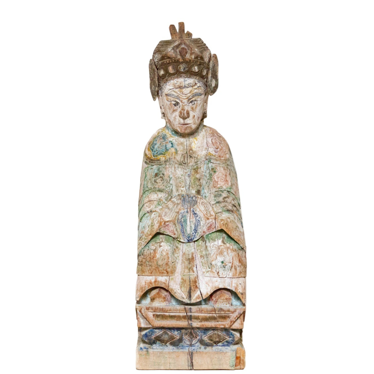1800's Chinese Royal Official Statue
