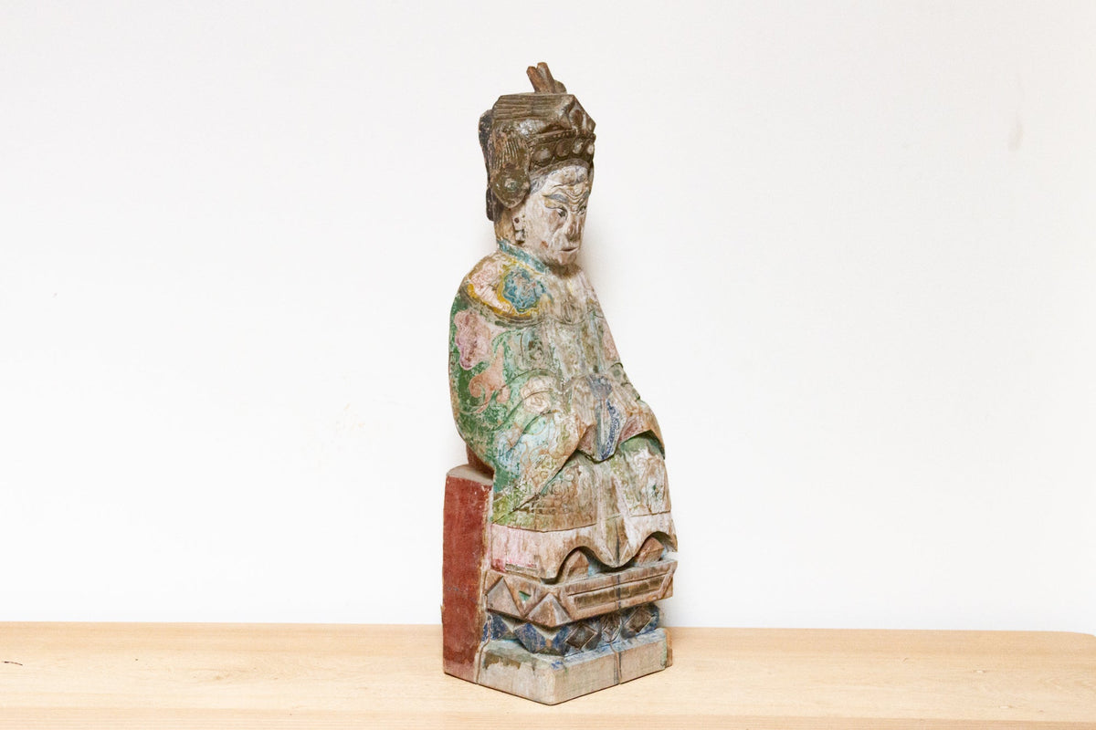 1800's Chinese Royal Official Statue