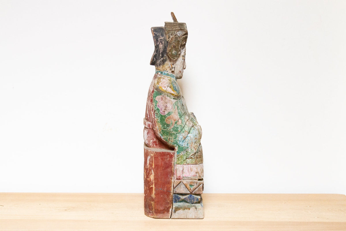 1800's Chinese Royal Official Statue