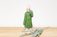 Chinese Green Glazed Sancai Figure