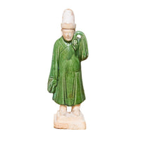 Chinese Green Glazed Sancai Figure