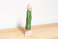 Chinese Green Glazed Sancai Figure
