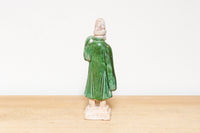 Chinese Green Glazed Sancai Figure