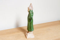 Chinese Green Glazed Sancai Figure