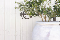 Large White Greek Clay Planter